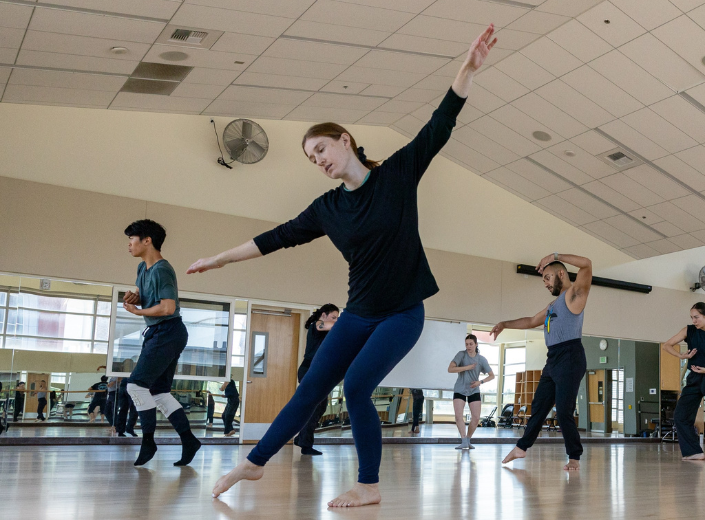 Dancers at Mission